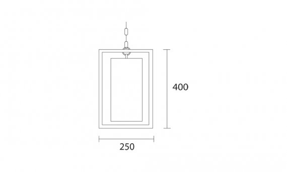 Derwent Rectangle Pendant (Medium) (2)