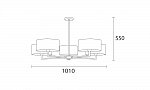 Holt Pendant 5 Arm Nickel (2)